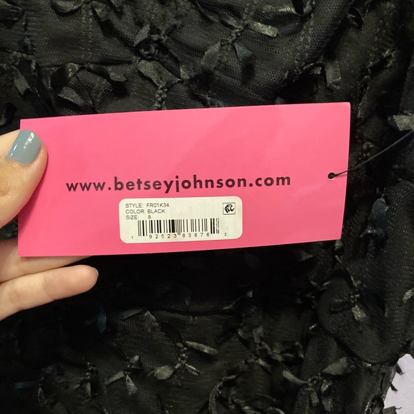 NWT Betsey Johnson mini bowtie dress - Picture 2 of 3